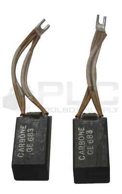 LOT OF 2 NEW CARBONE GE-683 CARBON BRUSHES