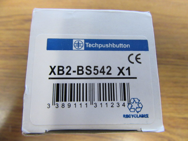 Telemecanique XB2-BS542 Push Button Switch XB2-BS542 X1 (Pack of 3)