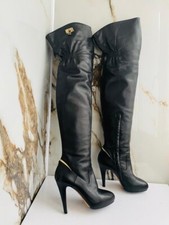 Stivali donna tacco Elisabetta Franchi Made In Italy misura 36