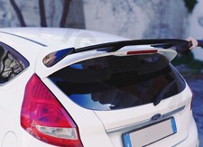 ?Rear wing, roof Ford Fiest VII MK6 MK7 glossy black fiberglass