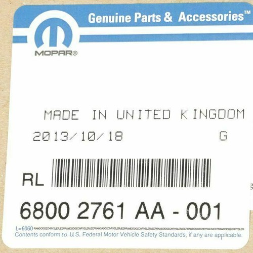 Genuine Mopar 2005 Chrysler Crossfire Disc Brake Caliper Adapter Left 68002761AA - Picture 5 of 11