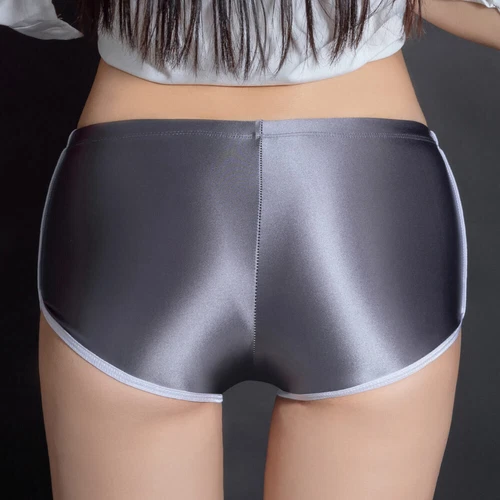 1/4 Pack Lot Womens Sexy Satin Panties Briefs Boyshorts Boxer Shorts Lingeries - Picture 13 of 25