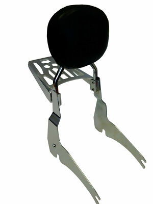 Detachable Sissy Bar/Backrest/Luggage Rack - Yamaha Road Star 1600 1700