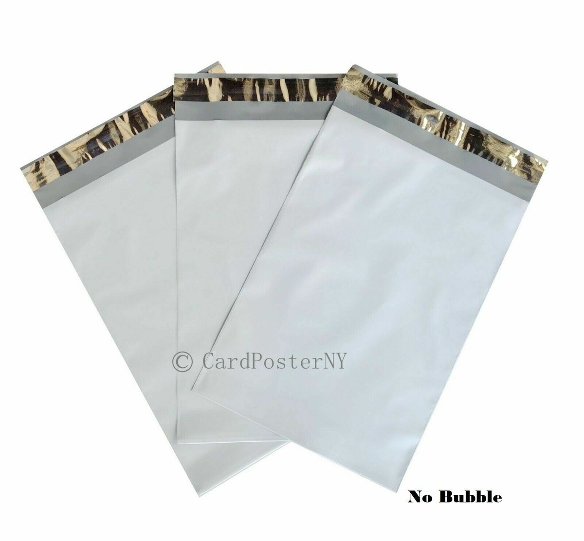 ValueMailers 100 Poly Mailers - Mix Of 14.5x19 & 19x24 Shipping Envelopes