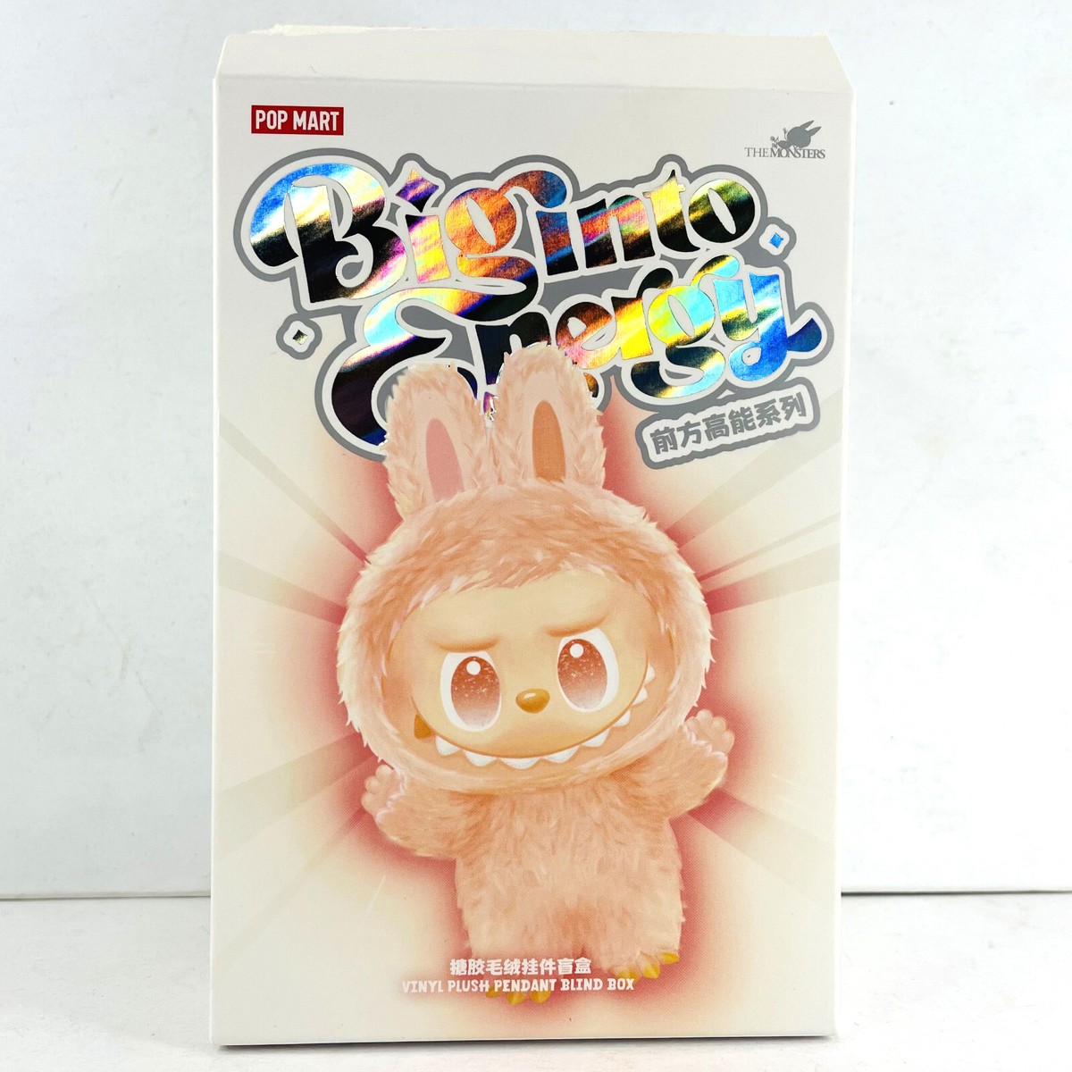 Authentic POP MART Labubu The Monsters Big Into Energy
