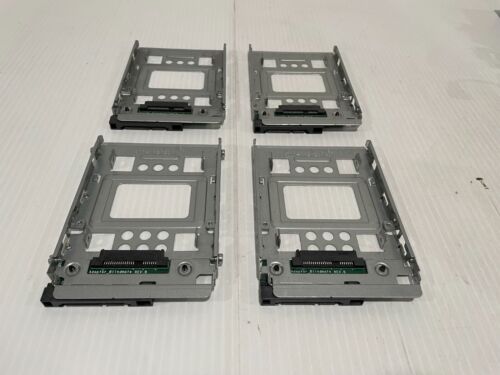 Lot of 4 HP 2.5" to 3.5" HDD/SSD Tray Mounting Adapter Bracket 654540-002 001