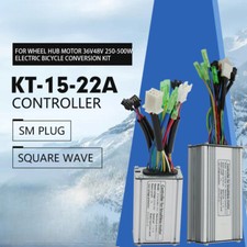 Motore Bici Elettrica 36/48V 250W-500W KT 15-22A Regolatore Spazzolato E-scooter Parte