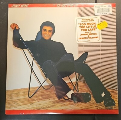 Johnny Mathis - You Light Up My Life Vinyl LP SEALED w/ Hype Columbia JC 35259 
