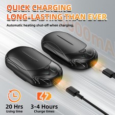 6000mAh Rechargeable Hand Warmer Portable USB Heater for Outdoor,Camping,Winter