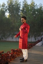 Punjabi Kurta Pajama for Man Indian Sequins Work Kurta for Wedding Party Wear