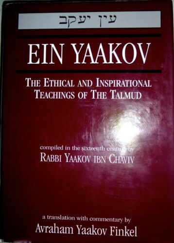 Ein Yaakov: Teachings of the Talmud by Rabbi Yaakov IBN Chaviv ISBN: 0765760827 - Zdjęcie 1 z 4