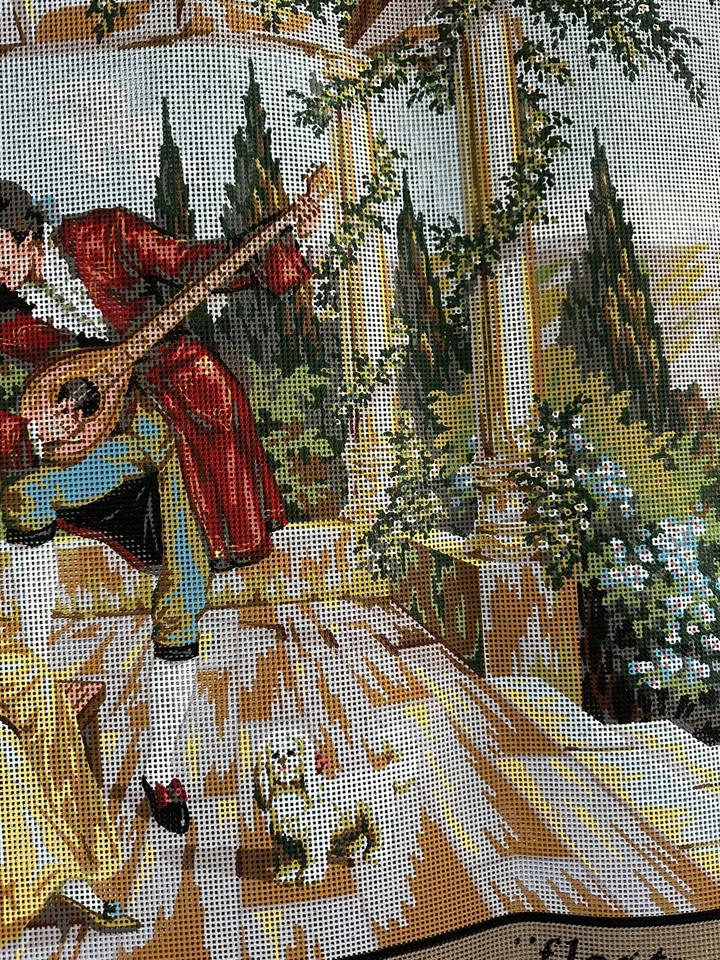 Printed needlepoint tapestry Gobelin L 60x125 Cm canvas Only serenade - Image 3 of 4