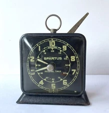 Vintage Spartus Interval Timer 10 Minute Clock Timer (Not Working)