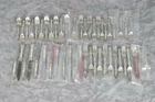 Vintage Gorham La Scala Sterling Silver Flatware Silverware Set 48-Piece 4x12