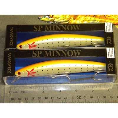 Daiwa Salt Pro SP Minnow Striper FLOATING Lure DSPM15F30 Yellow Pearl Lot 2