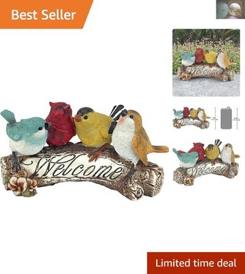 Design Toscano Birdy Welcome Statue   Unique Wall Mount Garden Decoration