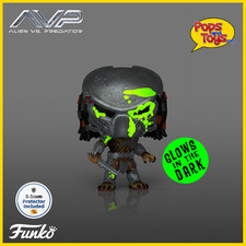 Funko POP! Alien vs Bull Predator #1999 - Bloody/Glow GITD 1999 +0.5 Protector