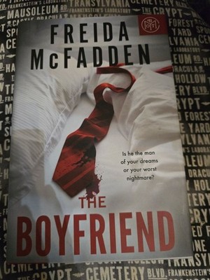 The Boyfriend by Freida McFadden Hardcover BOTM Edition Book