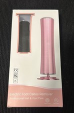 Rechargeable Electric Foot Callus Remover Pedicure Kit New In Box
