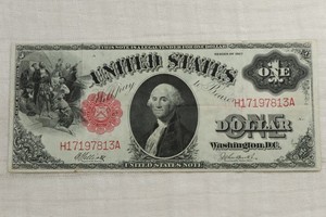 NobleSpirit US Legal Tender $1 Banknote Large Size Fr. 37 Very Fine (LP)