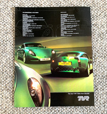 TVR T350 T350C - FRAMEABLE COLLECTIBLE ORIGINAL CLASSIC CAR ADVERT