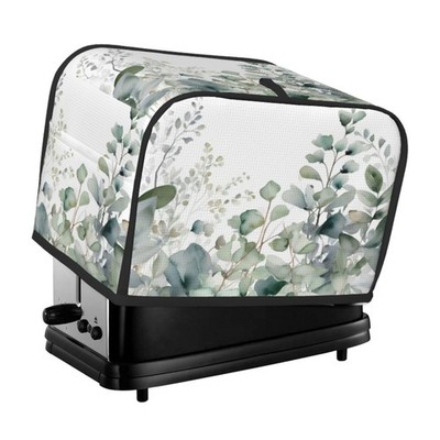 Toaster Cover 2 Slice Eucalyptus Leaves Waterproof Appliance Cover with Hang ...