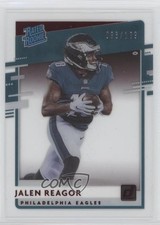2020 Panini Chronicles Clearly Donruss Rated Rookie Red 96/199 Jalen Reagor 0u46