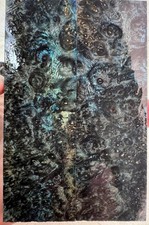 Stabilized Amboyna Burl Knife Scales SAB 1293