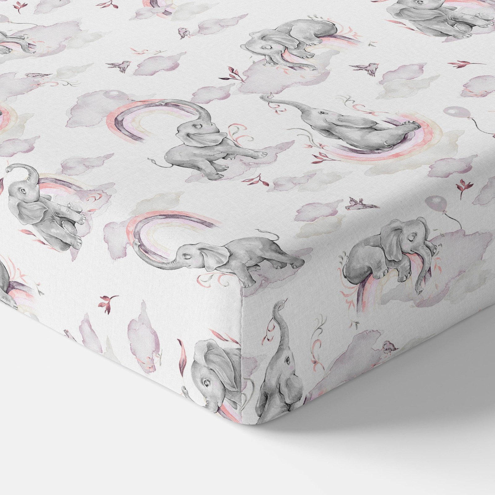 Drap-housse 100% coton de qualité supérieure pour lit bébé 70x140 cm