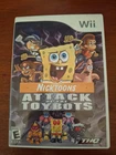 Nicktoons Attack of the Toybots - Nintendo Wii 2007 - Complete