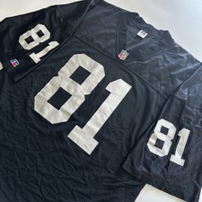 Vintage Tim Brown Oakland Los Angeles Raiders NFL Jersey Authentic Sewn Men’s 52
