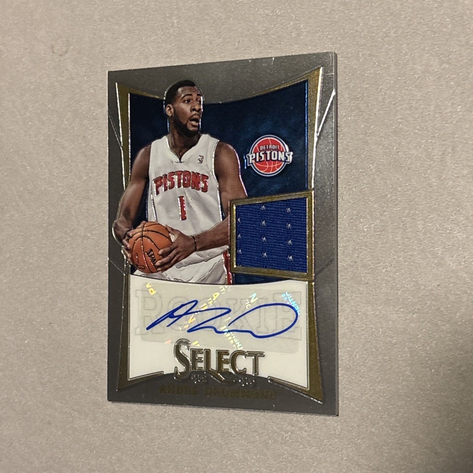 2012-13 Panini Select /149 Andre Drummond #277 Rookie Auto RC