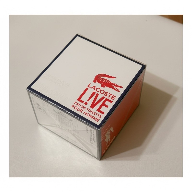 Lacoste L!VE Eau de Toilette Pour Homme 3.3oz/100ml Tester Sealed Men's EDT