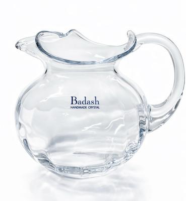 Badash Hemingway 42 oz Glass Pitcher Made in Poland Elegant Beverage Server