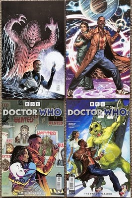 DOCTOR WHO: The Prison Paradox  2 Virgin Covers COMPLETE 4 Issue Set
