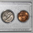 1975/6 US Coin Birth Year Set: Half Dollar, Quarter, Dime, Nickel and Cent — photo 5