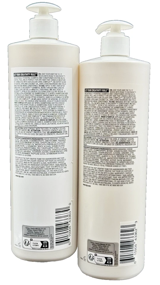 Xampu/condicionador hidratante Bed Head TIGI Road To Recovery edição artística - Imagem 3 de 3