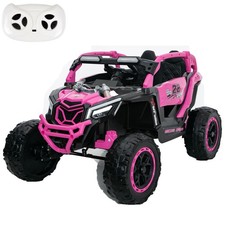 24V 400W Ride on UTV Car for Kids 3-6 Electric Off-Road Truck W/Remote LED Music