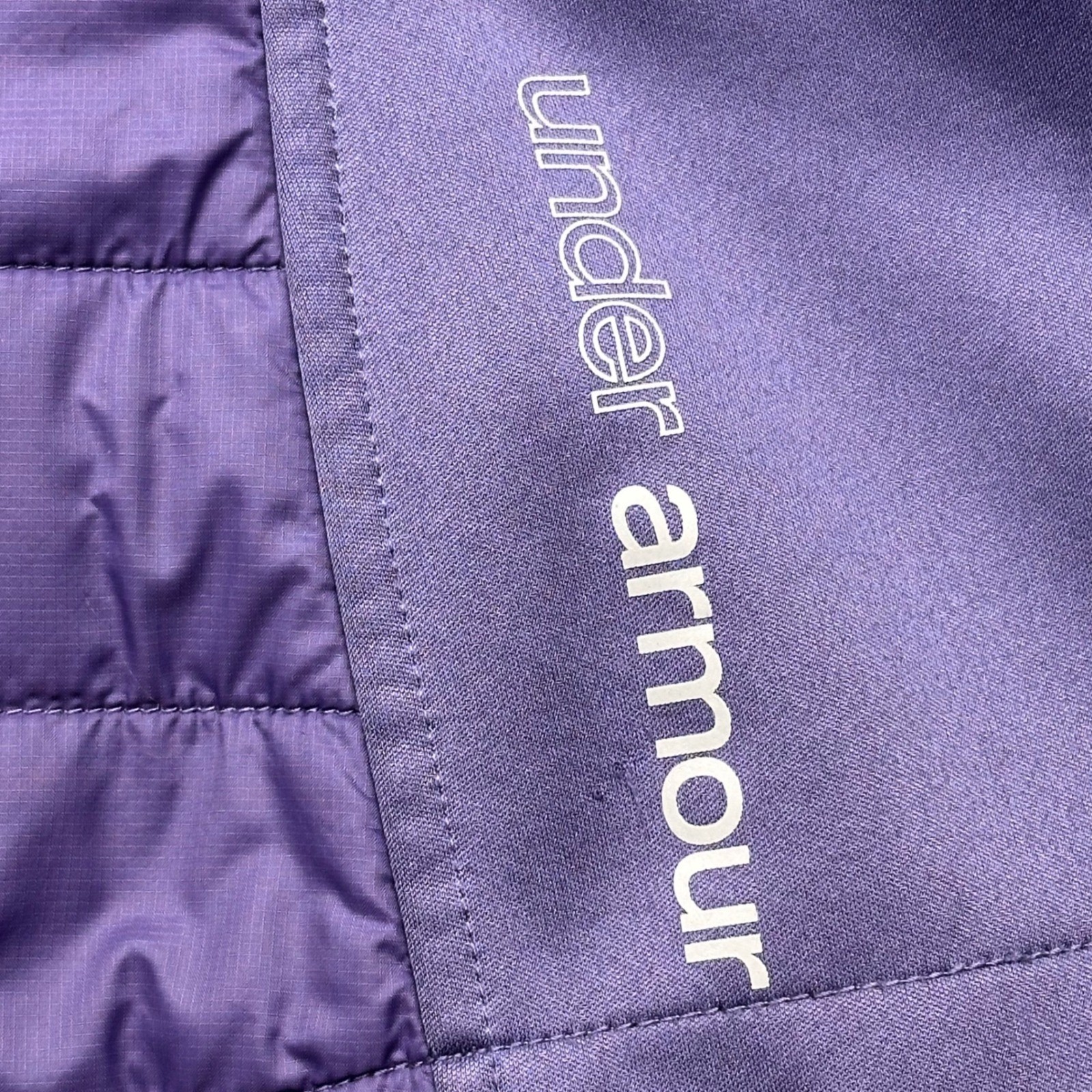Under Armour 1249124 Womens XS ColdGear Infrared Primaloft Purple Hooded Jacket thumbnail 17