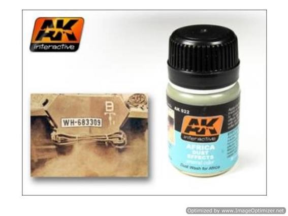 AK Interactive 00022 35ml - Africa Dust Effect
