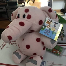 CVS  Stuffins Large Rudolph Pink Spotted Elephant Misfit 12 inch NWT’s & Tag Prt