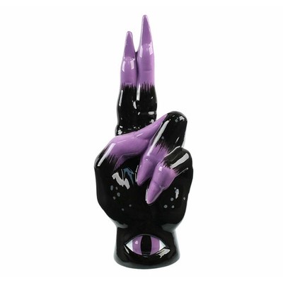 Killstar Left Hand Path Dekoration Schwarz   Gothic Keramik Hand Statue KSRA0045