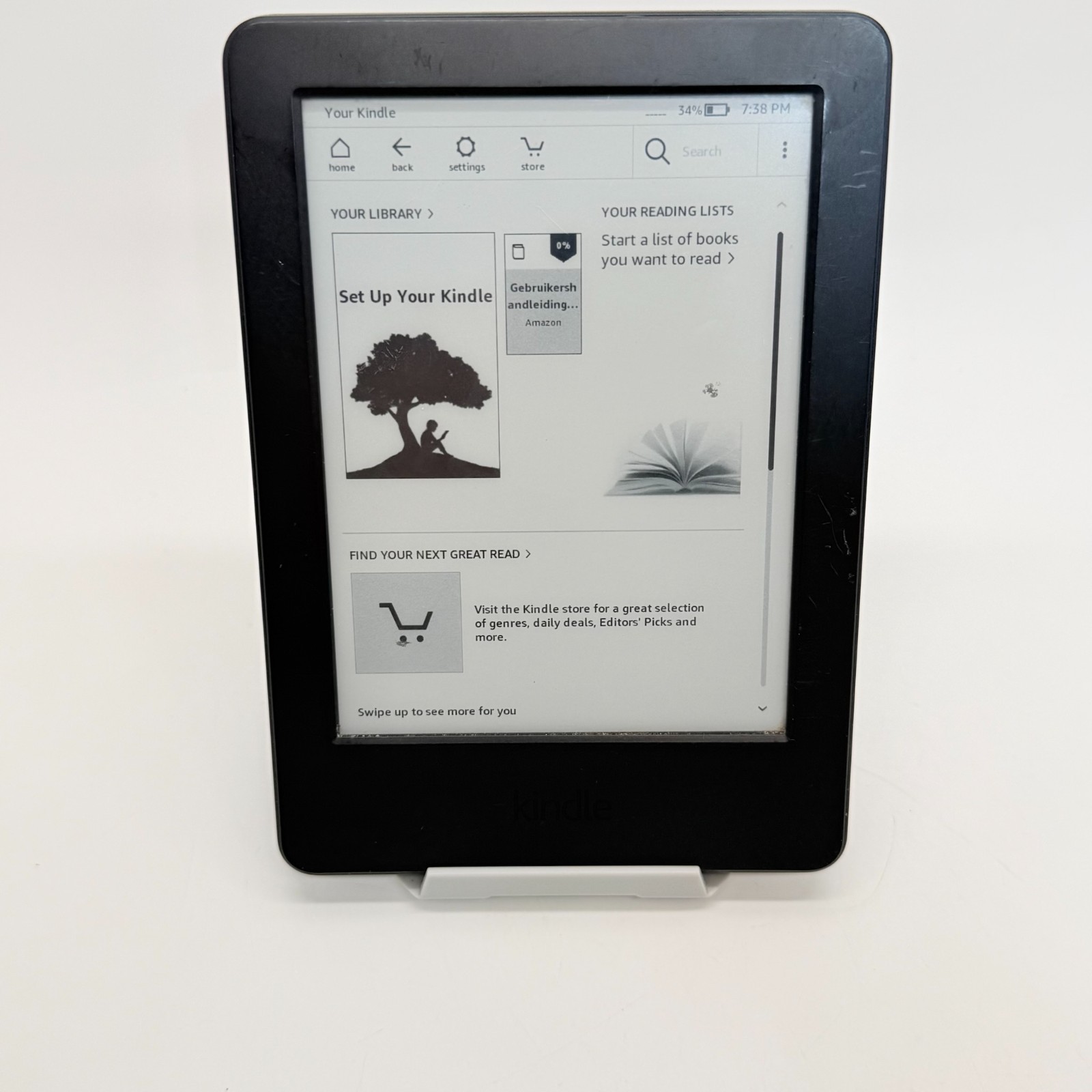 Amazon WP63GW Kindle 7th Generation Black - Tested! READ!!!