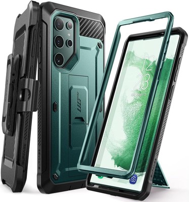 Supcase Outdoor Case for Samsung Galaxy S22 Ultra (6.8 Inches) 5G Mobile blue 