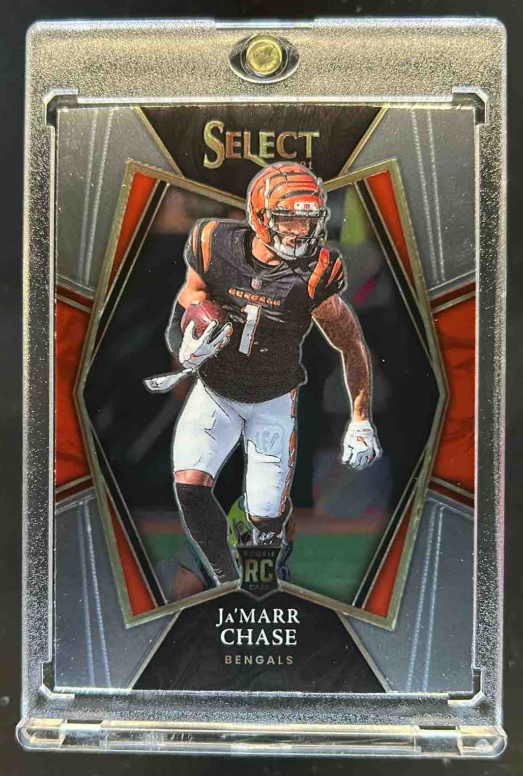 2021 Select Ja'Marr Chase RC Rookie Premier Level #147 Bengals