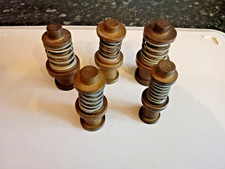 Set of 10 x Brass Tool makers buttons Press, Vintage Tools, 5 x pairs