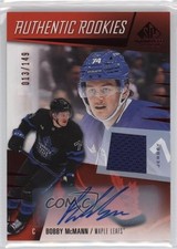 2023 Upper Deck SP Game Used Authentic Rookies Jersey /149 Bobby McMann Auto 2d8