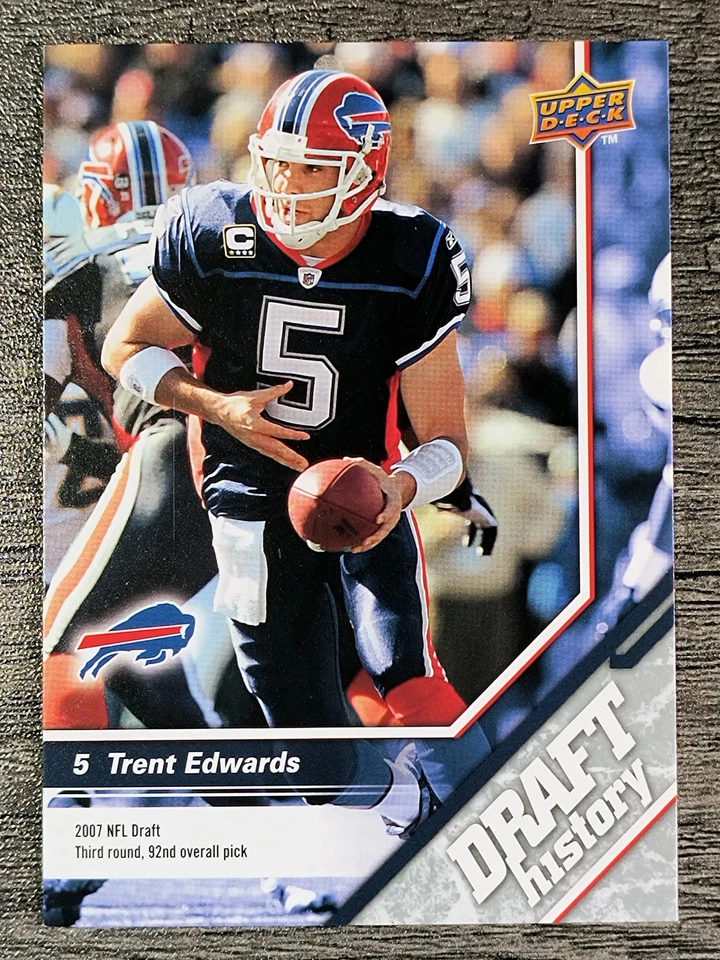 2009 Upper Deck Draft Edition #175 Trent Edwards - Image 1 of 2
