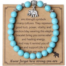 Elephant Gifts for Women, Elephant Bracelet, Mothers Day Motivational Gifts for