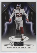 2018 Panini Playbook Rookies Lorenzo Carter #169 0q1p